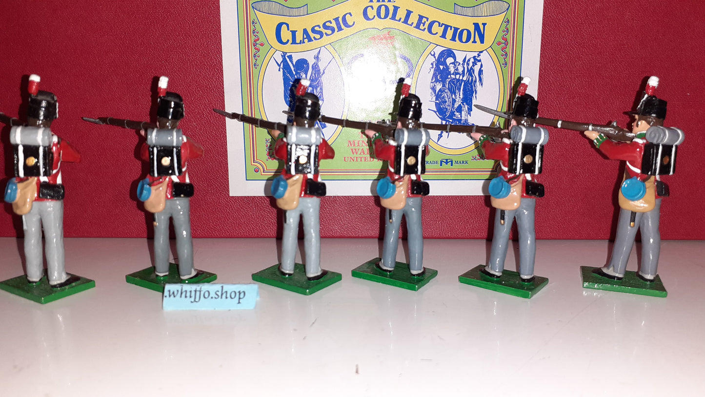 trophy miniatures 1991 British Infantry 69th Napoleonic Wa3 1:32 metal box S2
