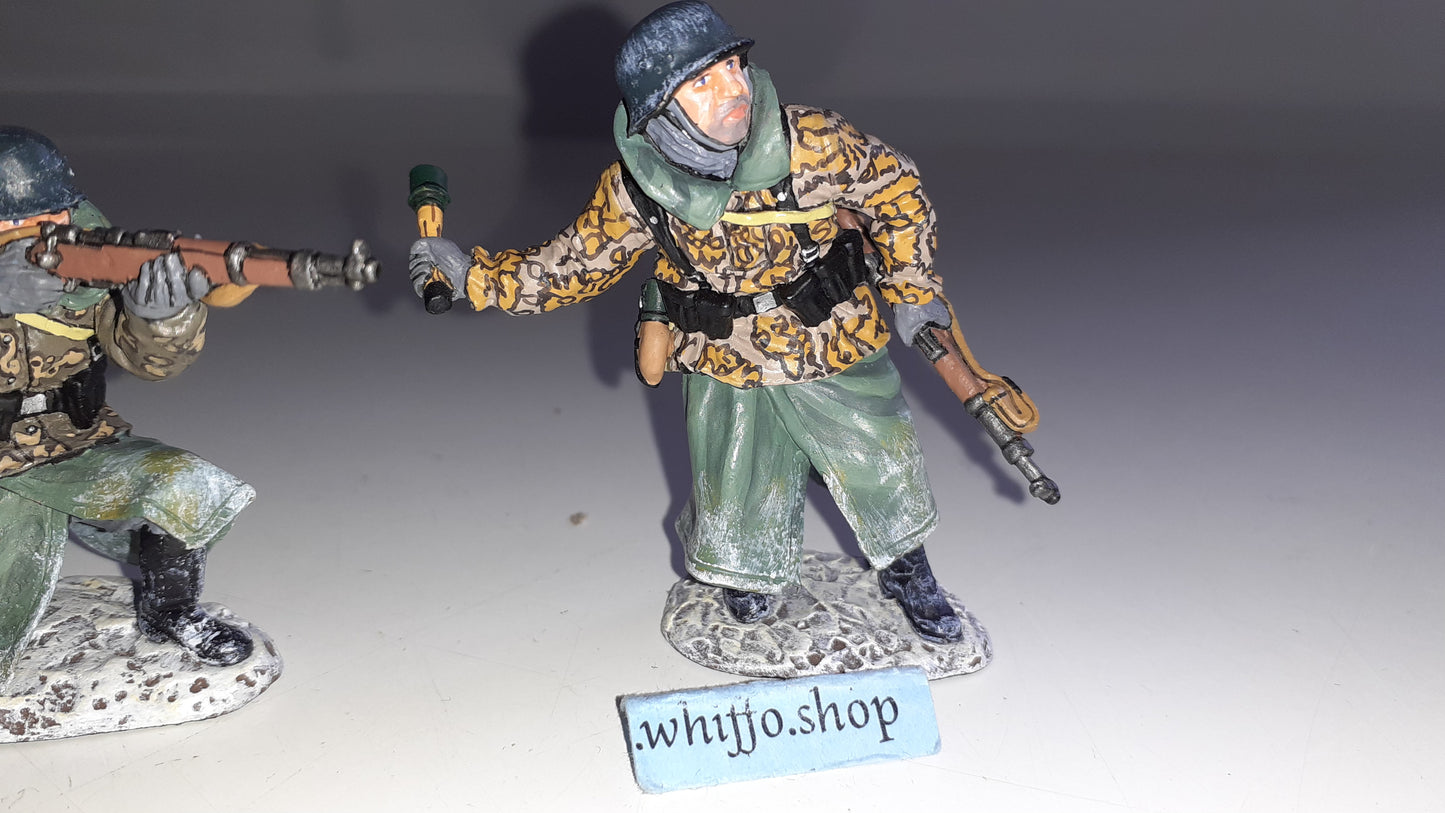 King and country ww2 German Attack Bulge 2009 boxd 1:30 Bbg24 S673