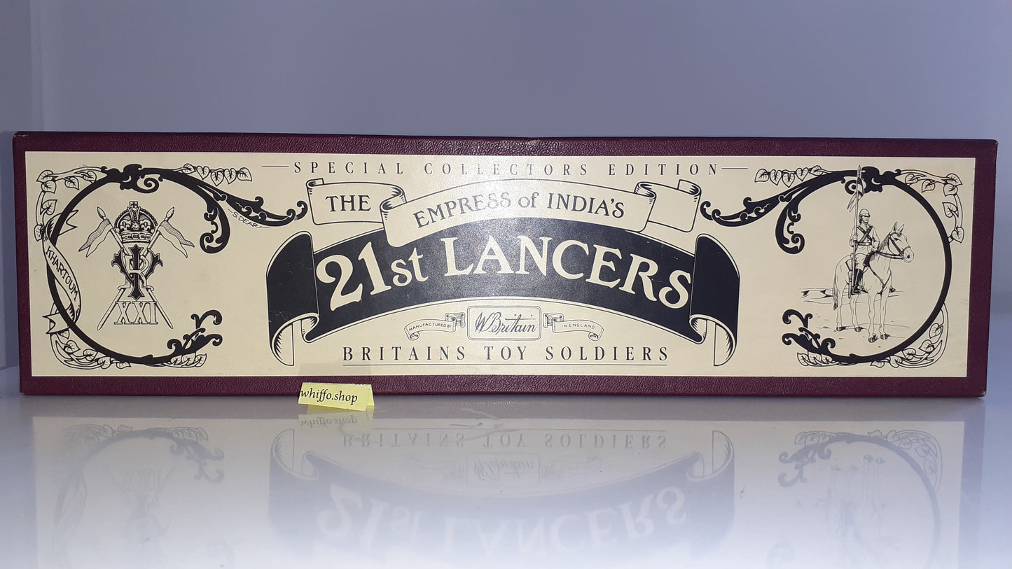 Britains 8807 21st Lancers Empress India 1990 boxed S716