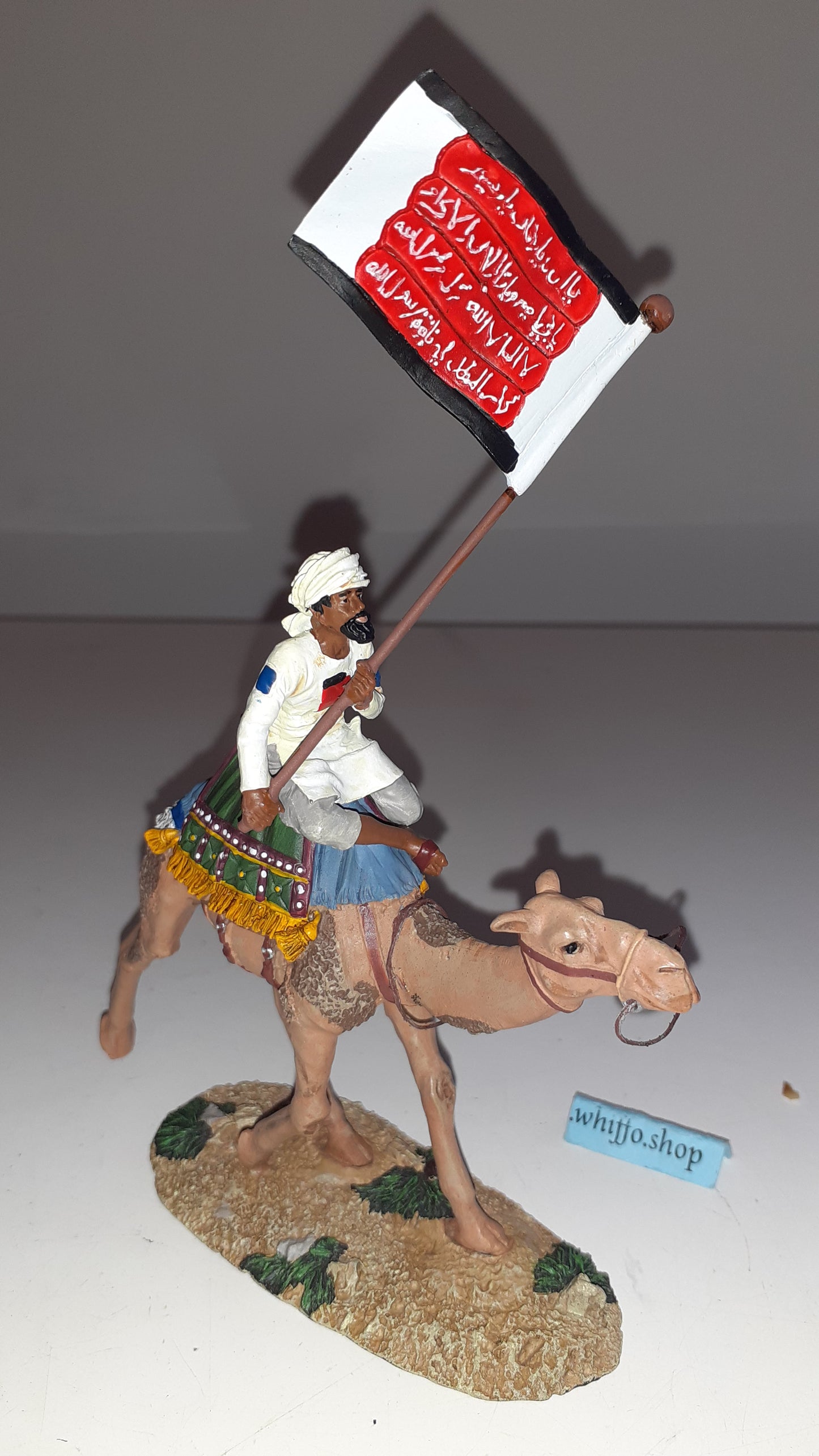 Britains 27031 War Along Nile Mahdist Camel Flag Only 400 Made 2011 1:32 S734