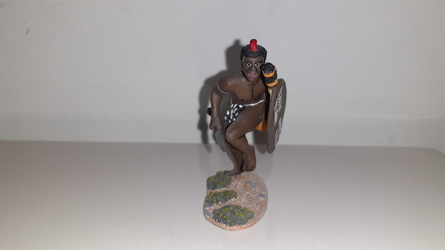 Britains 20068 Zulu wars Uve Assegai Fig 1:32 2010 boxed B11