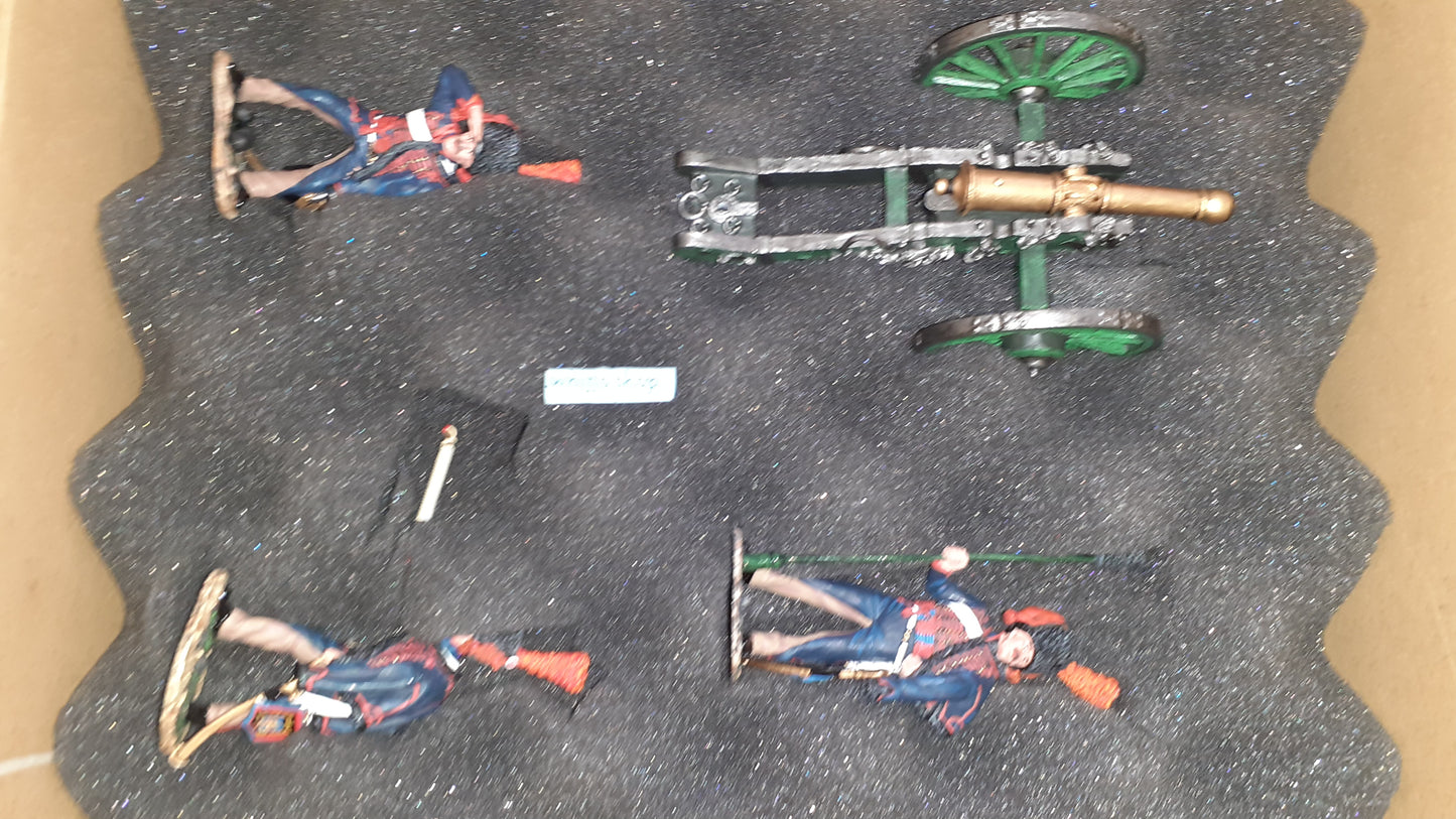 King and country Napoleonic Na64 Na064 French Guard Horse Artillery boxed Wdb1