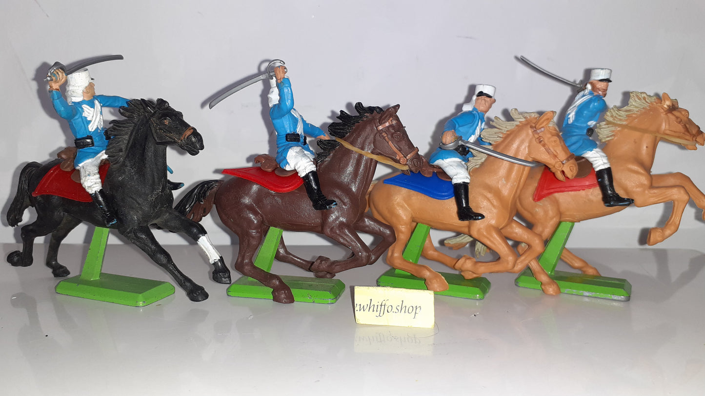 Britains deetail French foreign legion ffl 1970s Made England Set of 4 1:32 B2