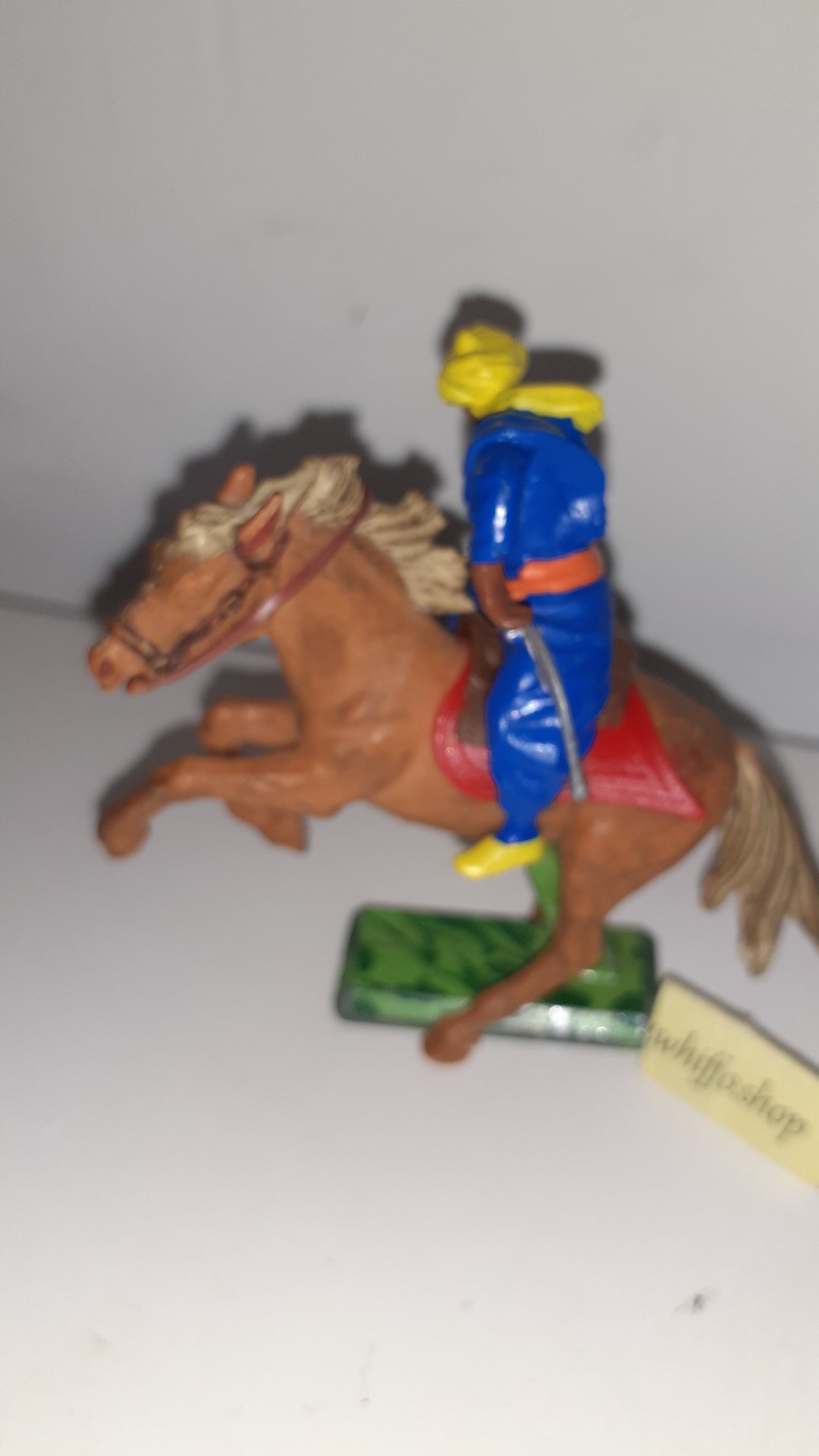 Britains deetail mounted arabs cavalry 1970s Made England Set of 3 1:32 B2