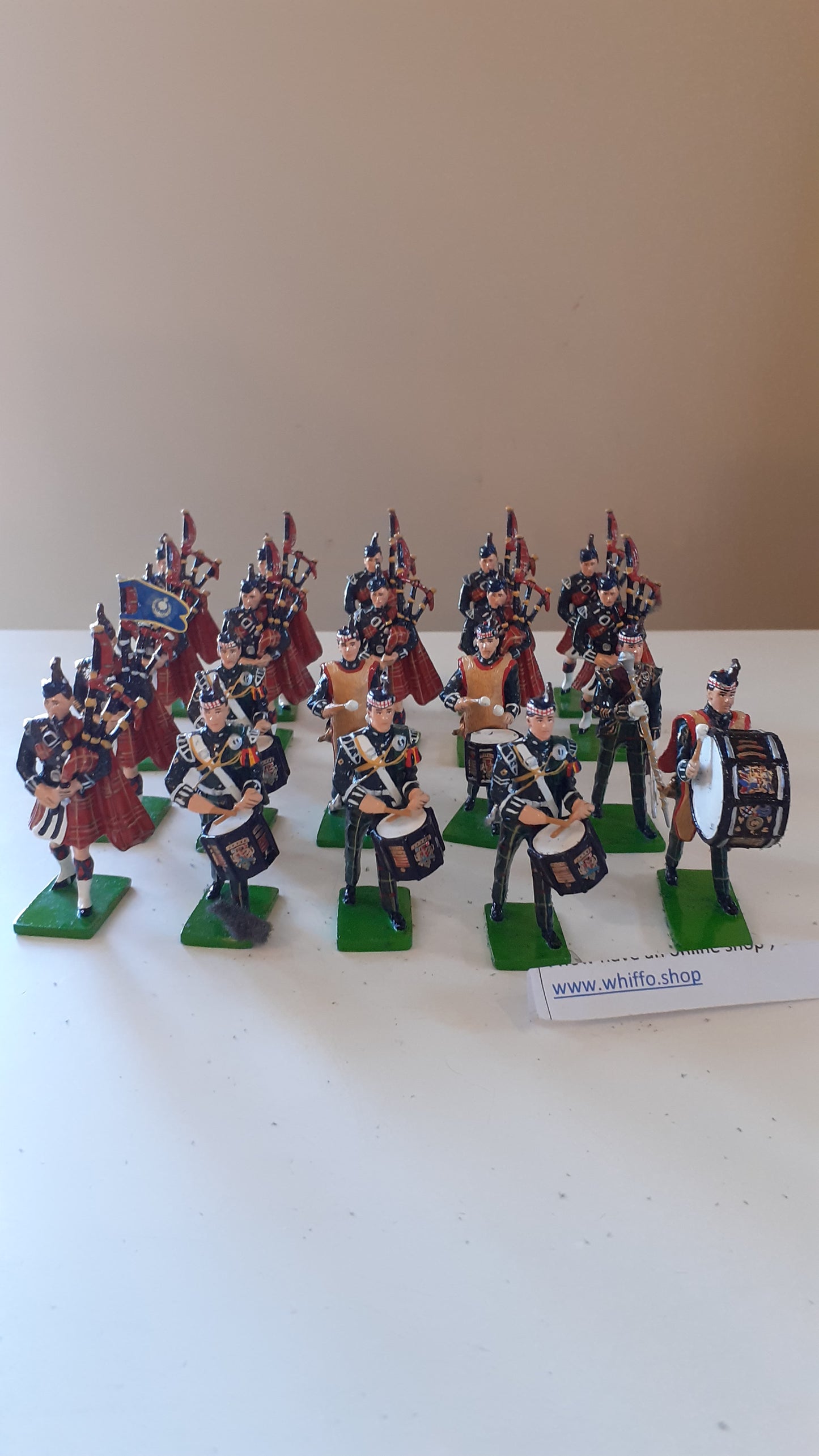 Britains 41150 2005 Limited edition Pipes Drums Royal Scots boxed 1:32