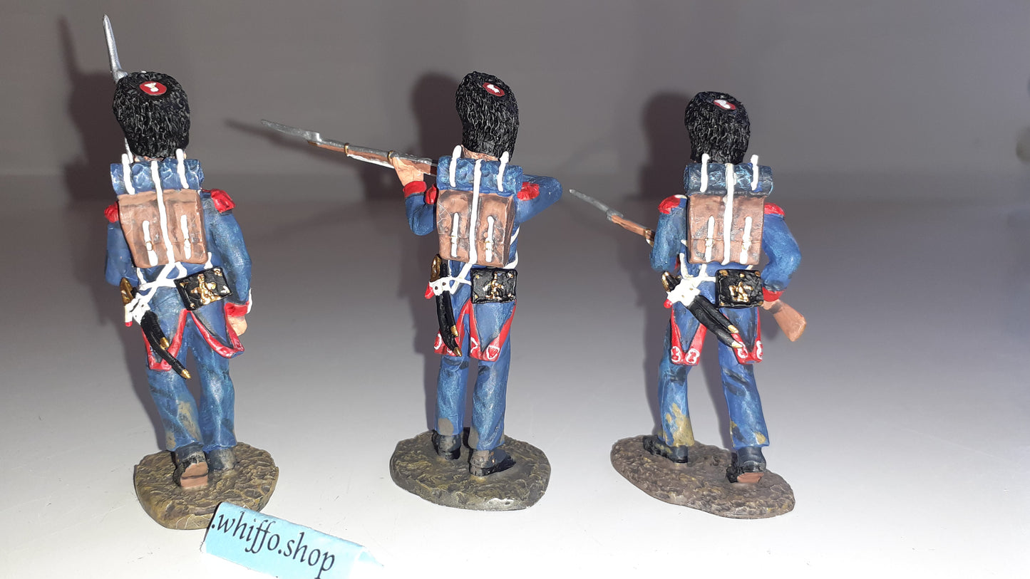 Britains 17256 2001 French Old Guard Waterloo Napoleonic 1:32 metal boxed S8b for sale