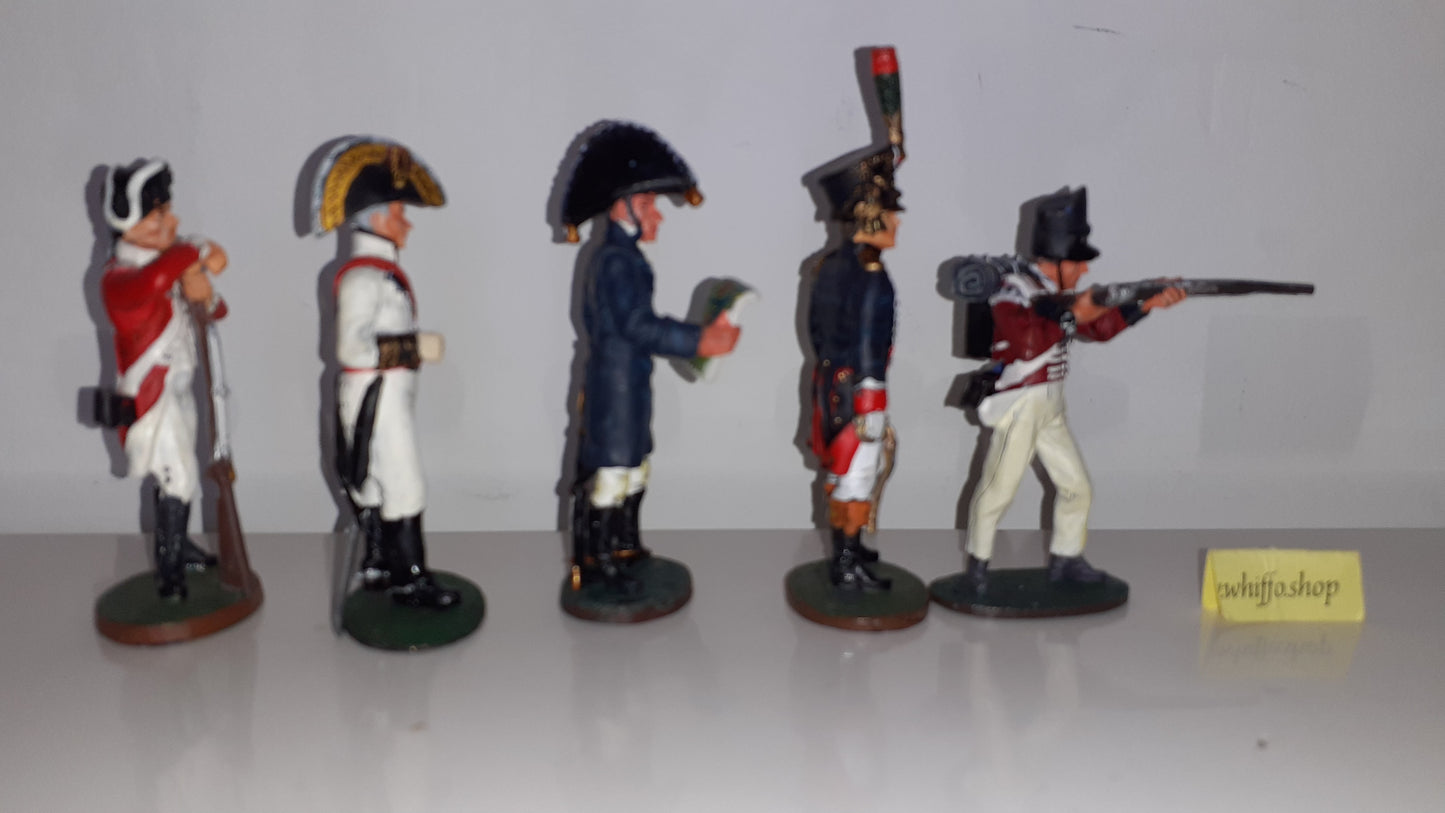 Del prado napoleonic wars waterloo 1:32 french Wellington Marine Coldstream B2