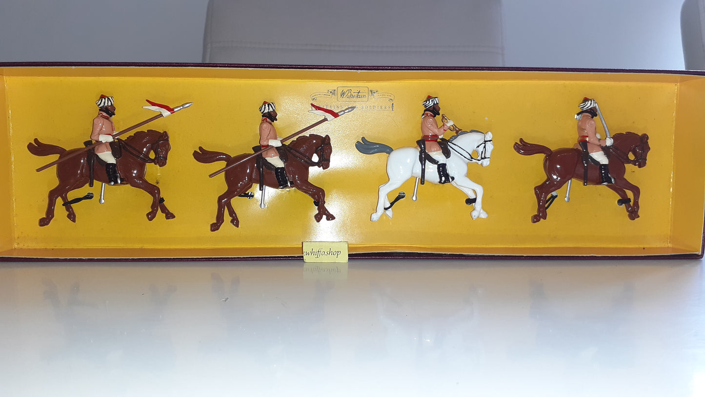 Britains 8846 1st Central Lancers India cavalry 1990s In Plain Box S7