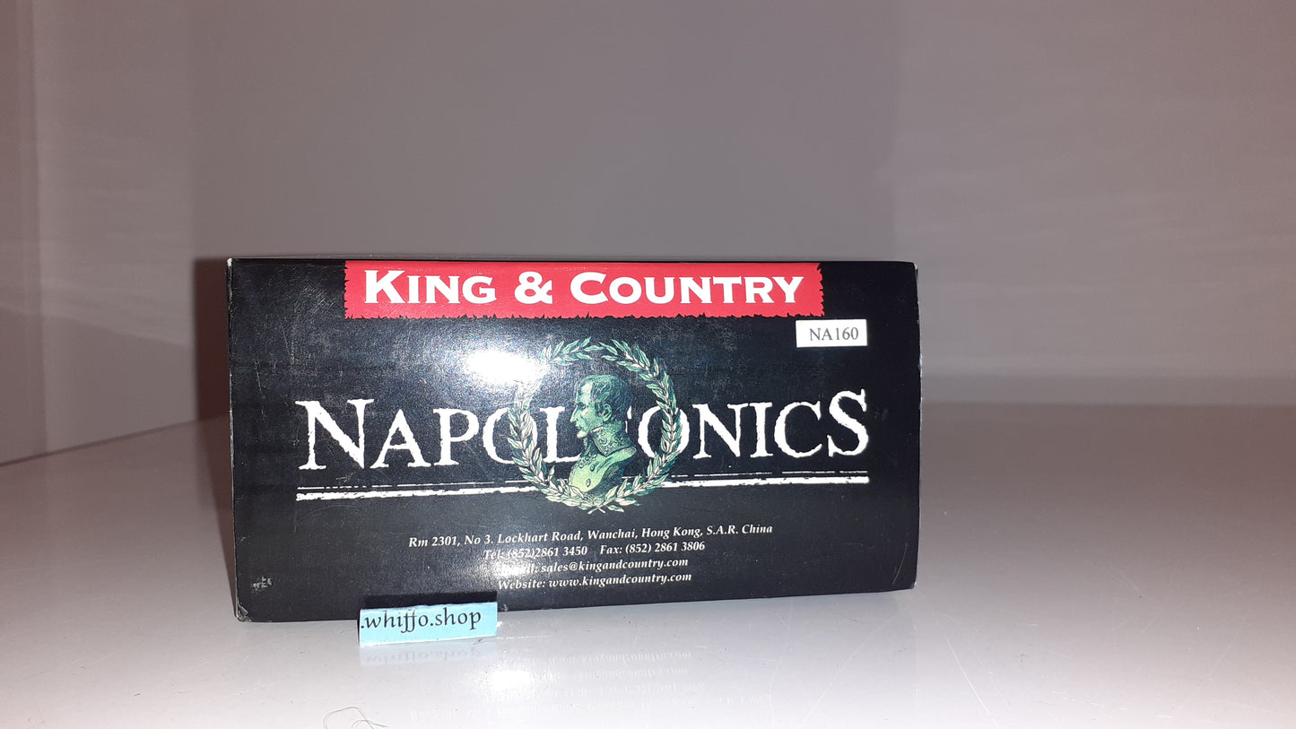 King and country Na160 Dutch Lancer Walking Repaired Plume Napoleonic box Wb