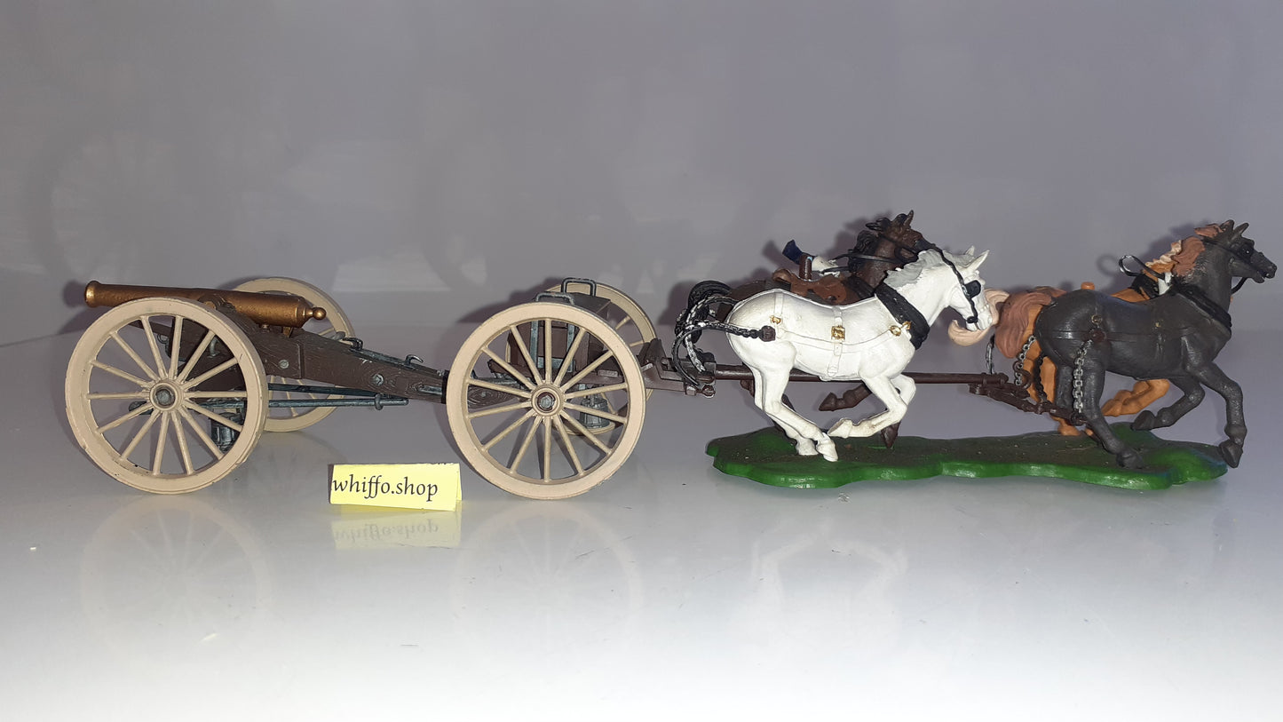 Britains deetail Swoppet Acw Gun Limber 1:32 Dc10