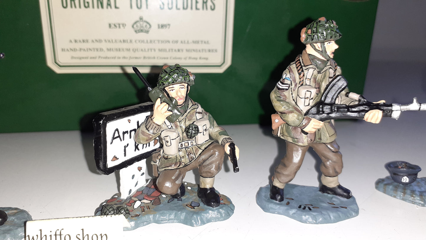 King and country Ww2 An001 Only 500 Paras Paratroopers Arnhem boxed 1:30 S857
