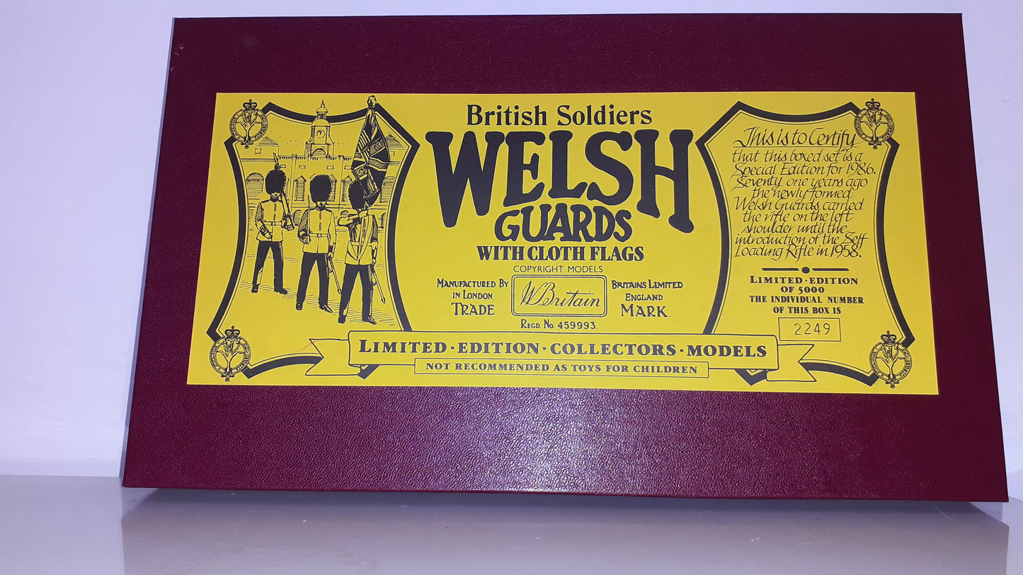 Britains limited edition Welsh Guards 1986 5186