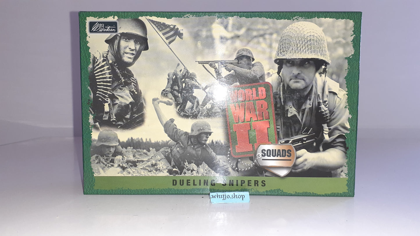 Britains 17392 deetail Ww2 Dueling Snipers German Russian 2001 1:32 s625
