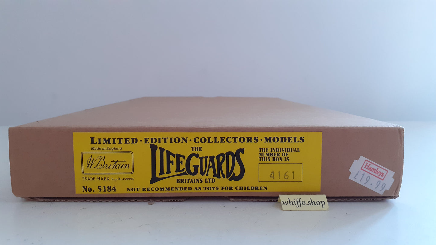 Britains 5184 limited edition 1984 lifeguards only 5000 made 1:32 wb134