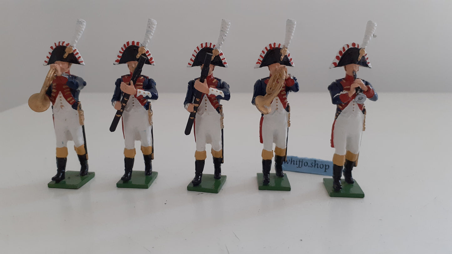 Tradition Of London Napoleonic French Band Britains Compatible x 1:32 S720