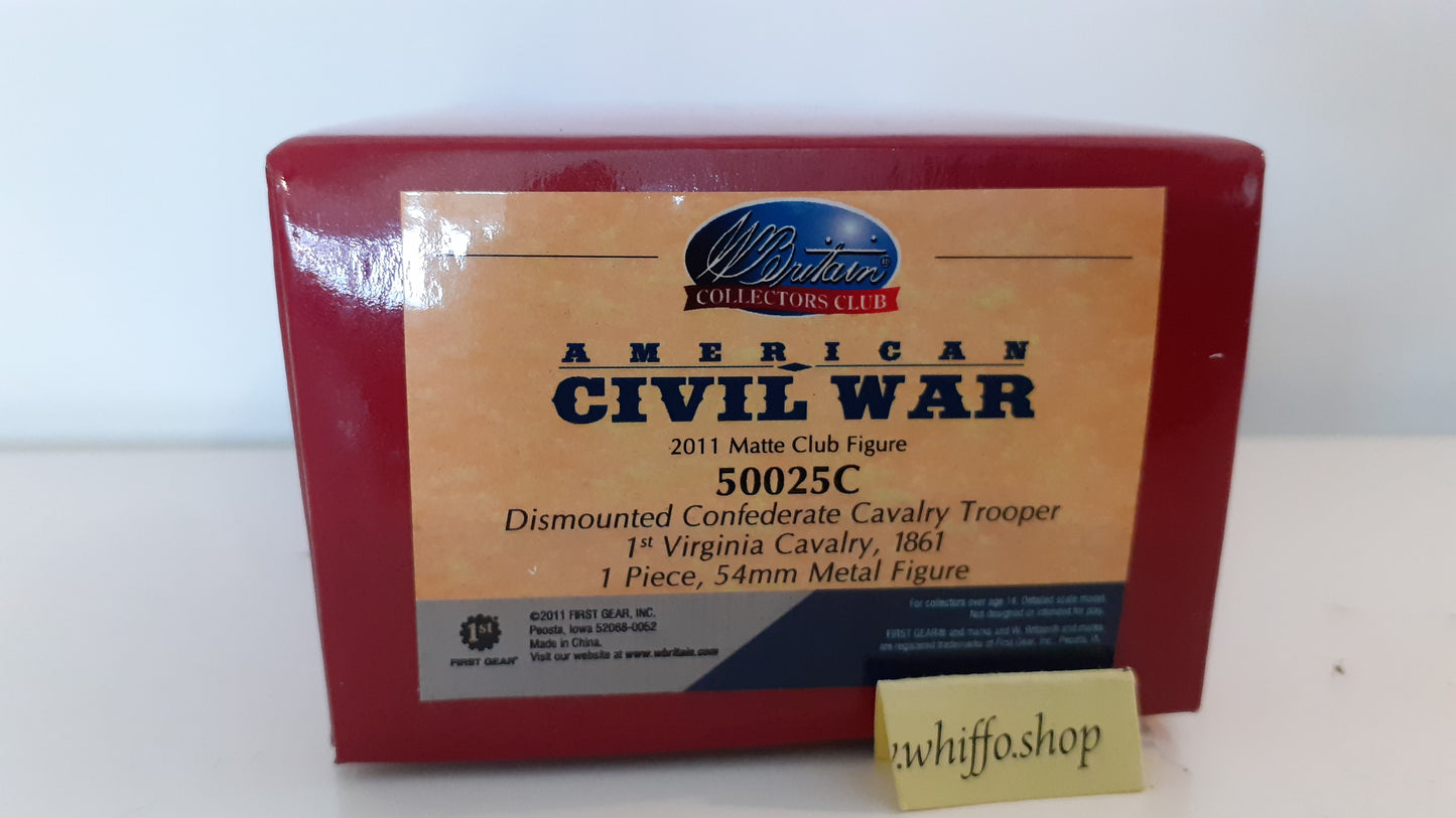 Britains 2011 50025c Acw Confederate Cavalry B10 boxed 1:32 S5