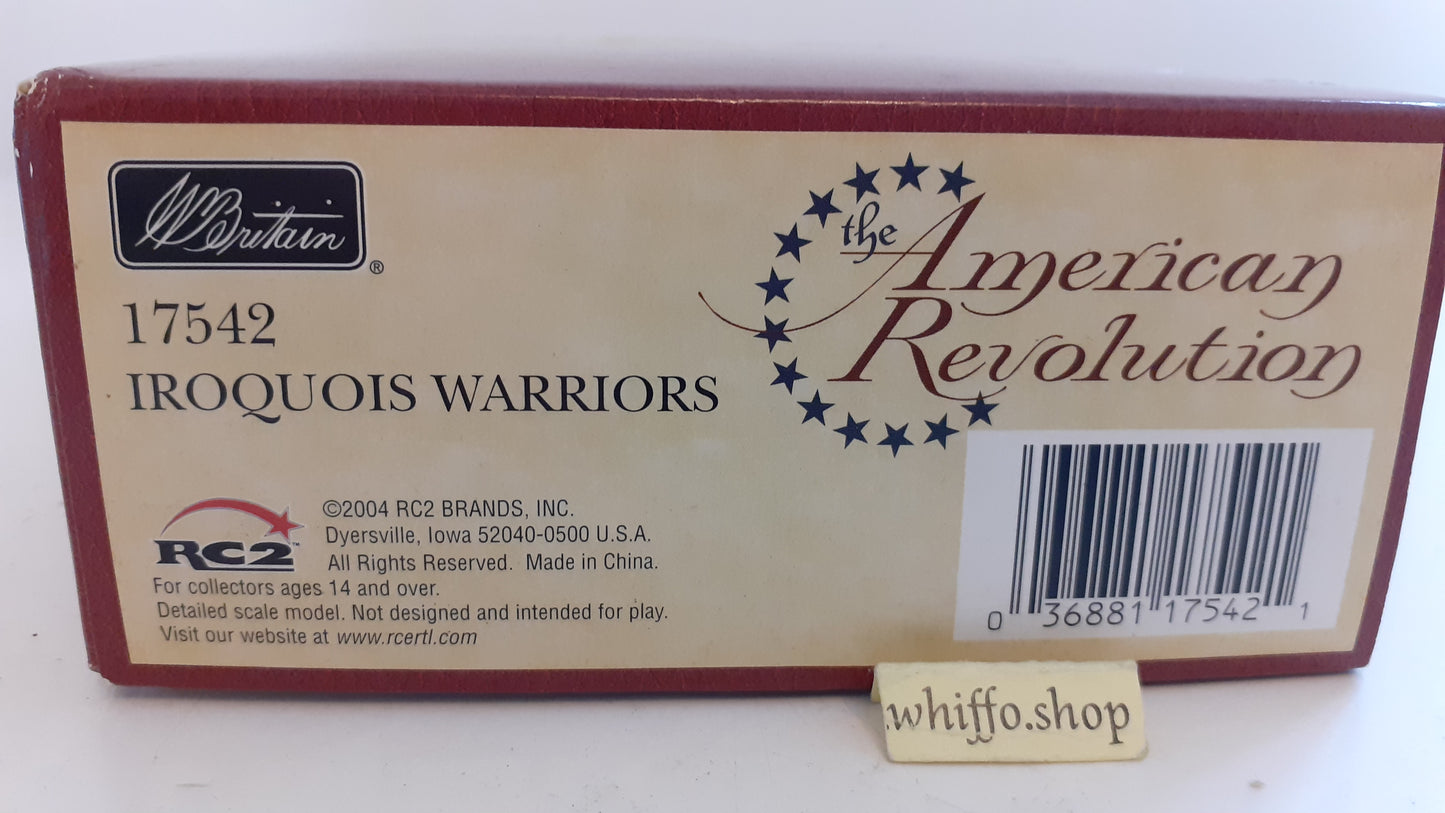 Britains 17542 iroquois warriors awi American revolution 2004 S529