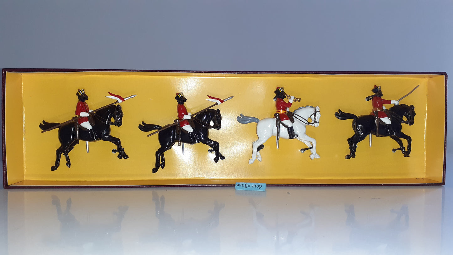 Britains 8843 Governor Generals Bodyguard Indian cavalry 1995 1:32 Boxed S725