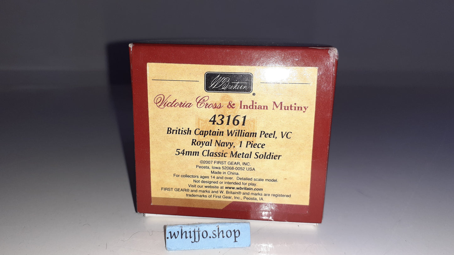 Britains 43161 Indian Mutiny Secundra Capt Peel Royal Navy VC 2007 boxd B65