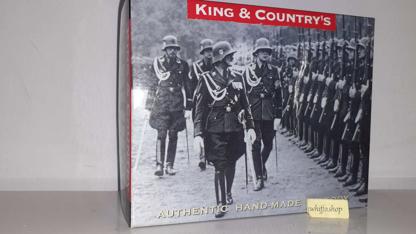King and country Lah63 Lah063 German Ww2 Wehrmacht Mounted Officer boxed 1:30 S6