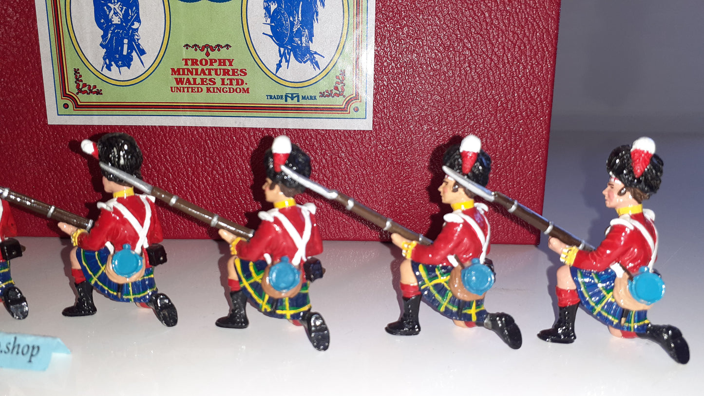 trophy miniatures 1991 Wa19 Gordon highlanders Waterloo Napoleonic 1:32 Box S854