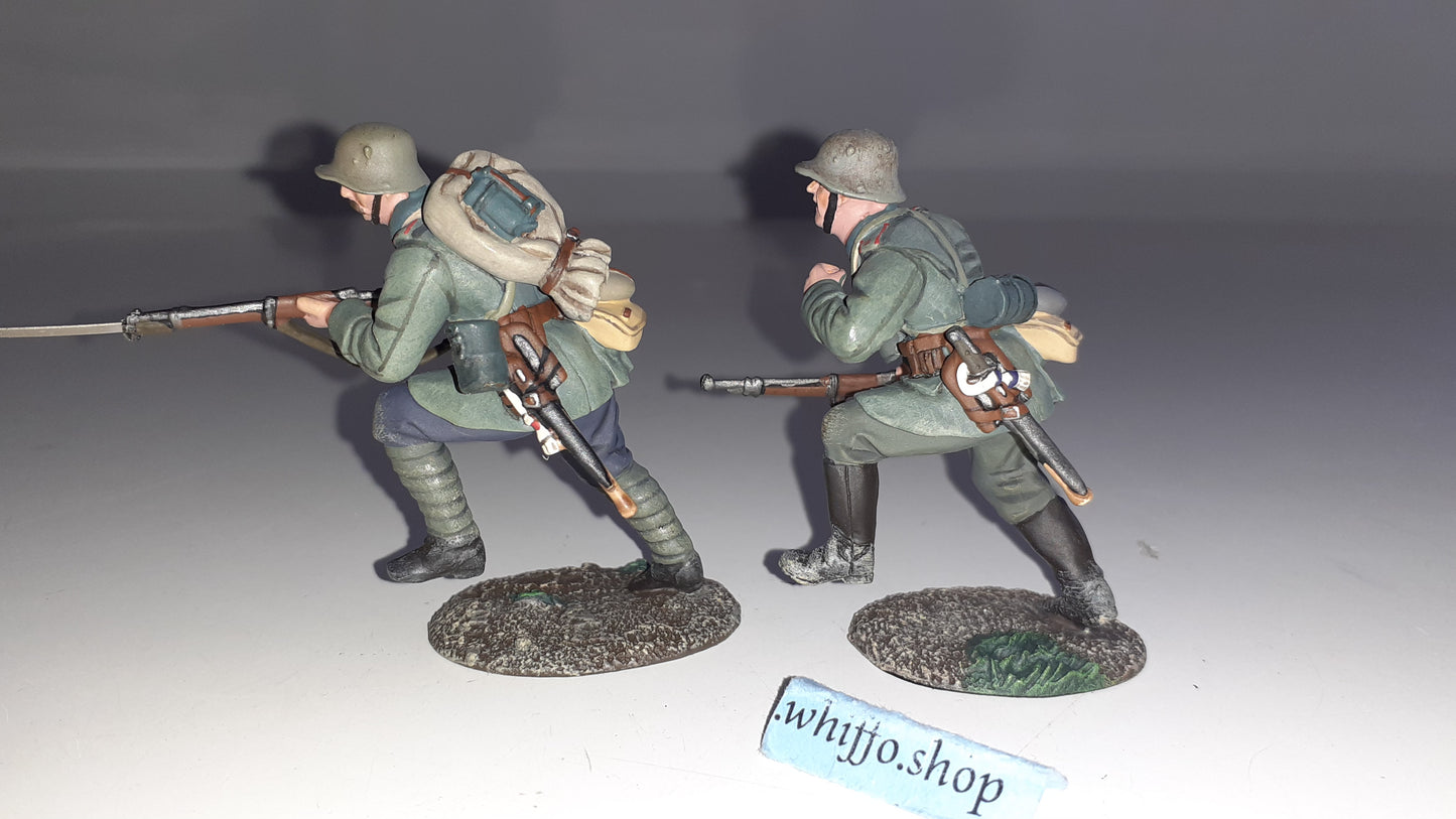 Britains ww1 23097 2015 German Infantry Assault Team 1916 metal boxd S520
