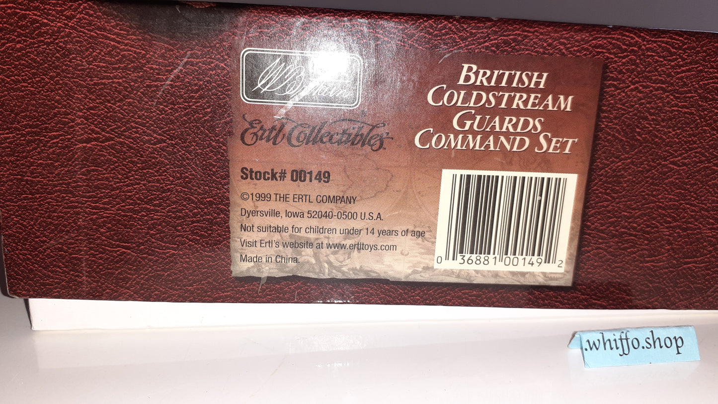 Britains 00149 2001 Coldstream Guards Waterloo Napoleonic 1:32 metal boxd S8b