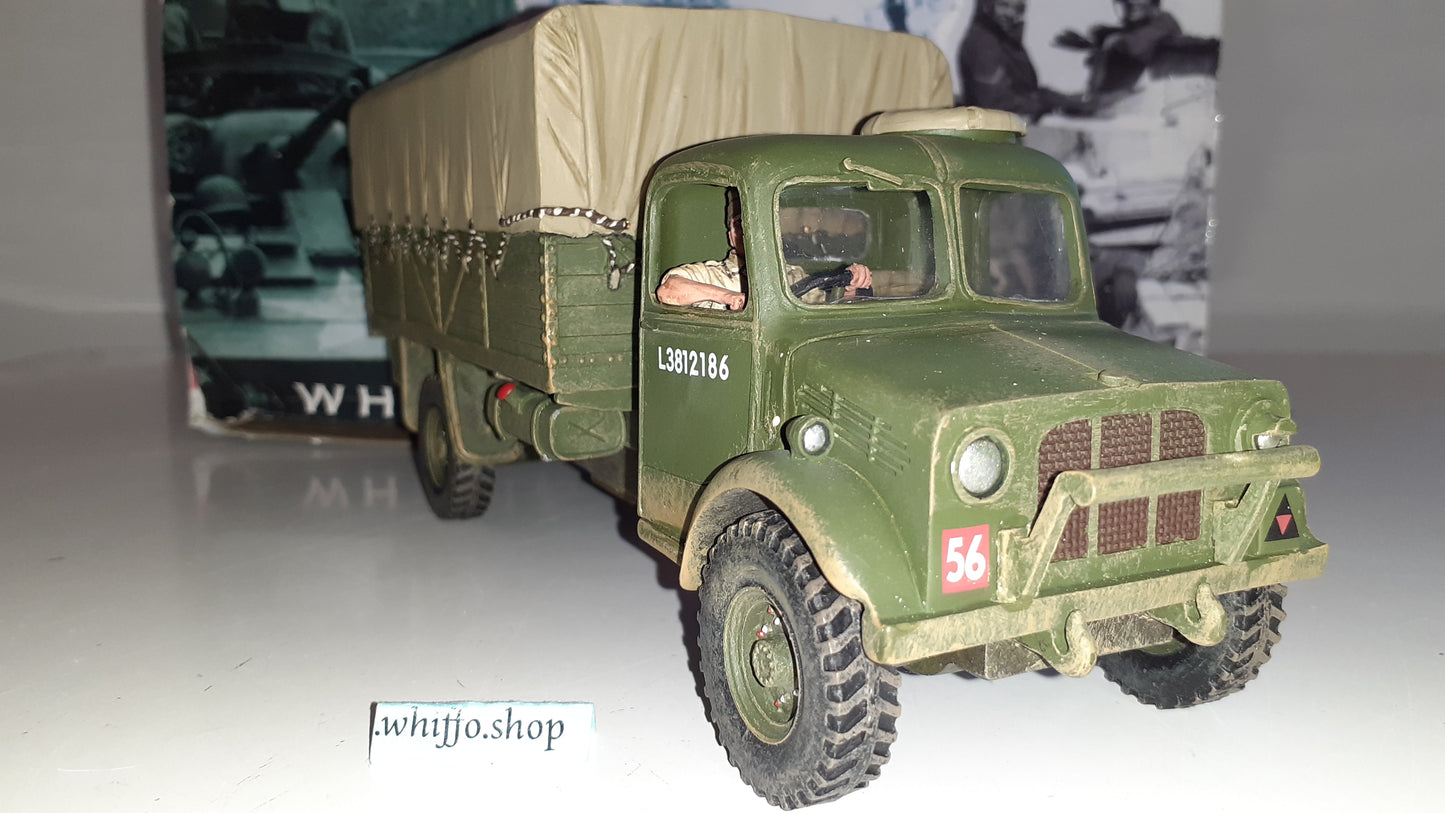 King and country ww2 Fob42 Bedford Oyd Truck Driver 2008 boxed Wdb1