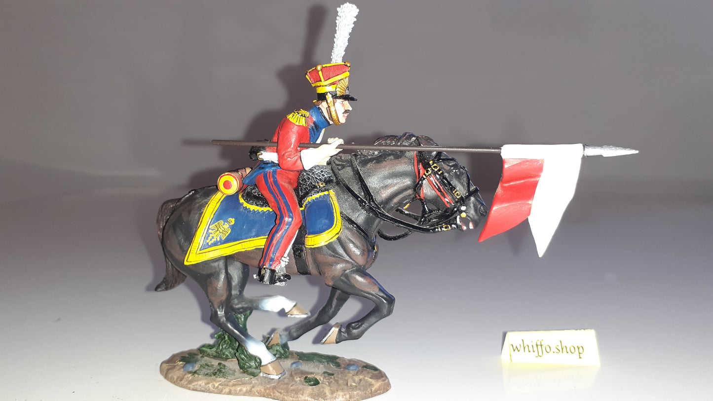 King and country Waterloo Napoleonic Dutch Lancer boxd 1:30 Na161 S560