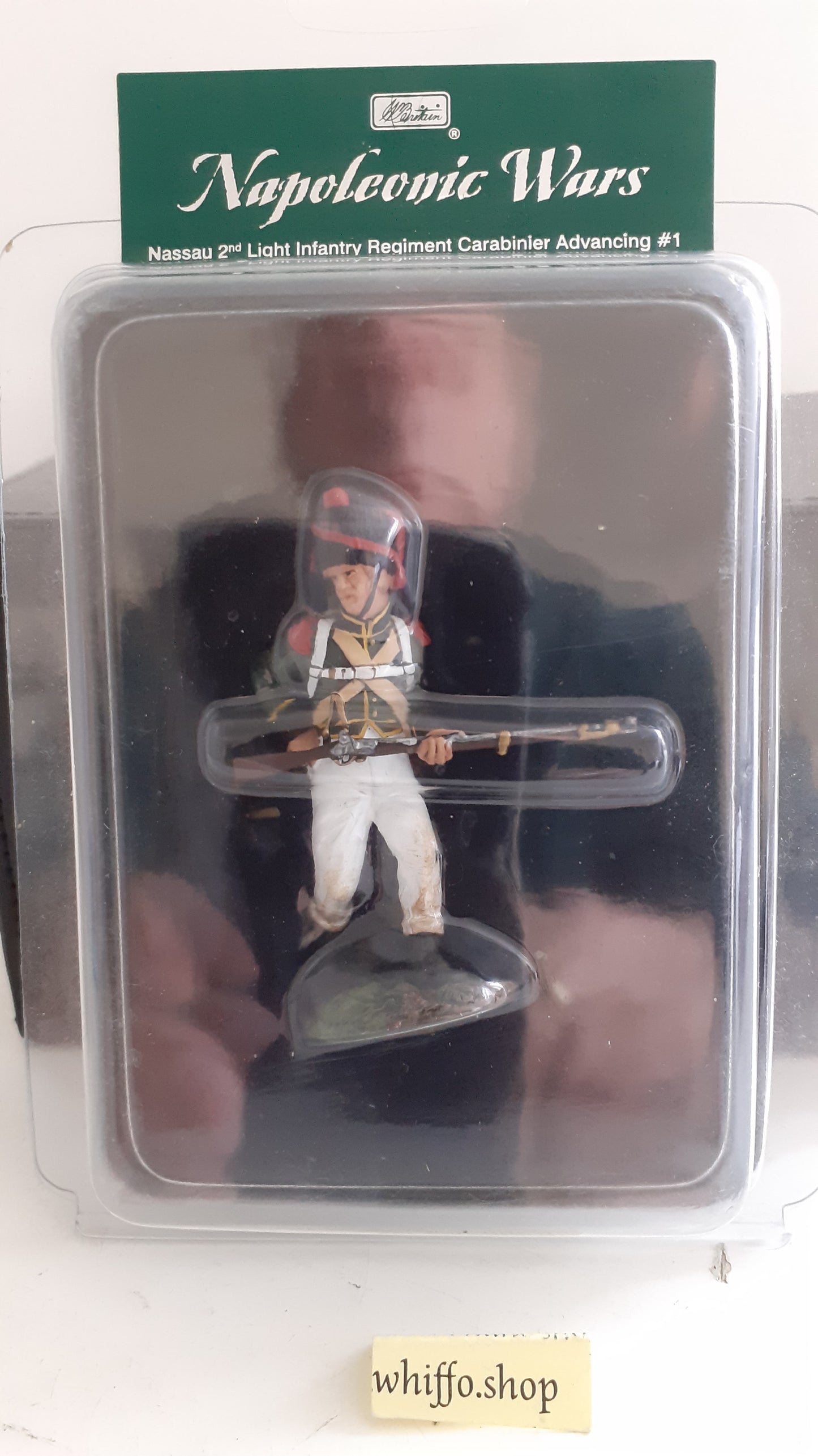 Britains 17965 2009 Nassau infantry Napoleonic waterloo 1:32 metal boxed B1118