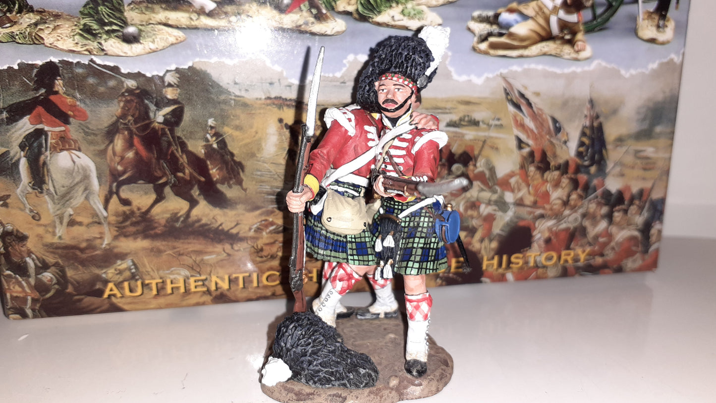 King and country crimean war crw021 93rd Highlanders Helping A Friend Boxed s4