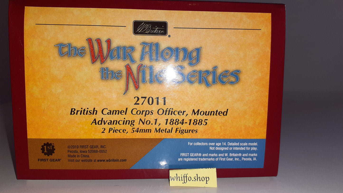 Britains 27011 War On Nile Camel Corps Officer Only 1000 Made 2010 boxed S528