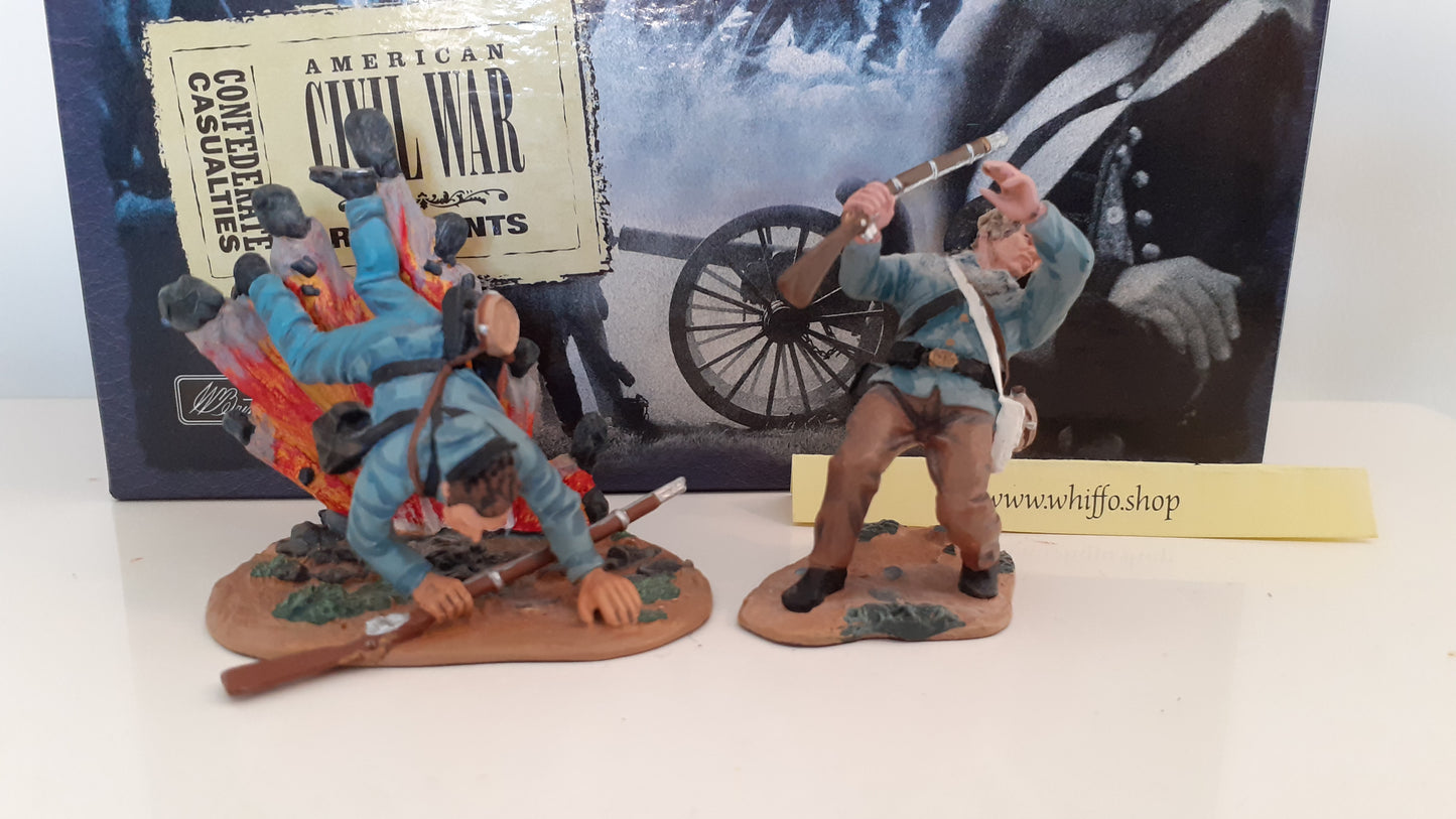Britains 17291 2001 Acw Confederate Casualties boxed 1:32 S5