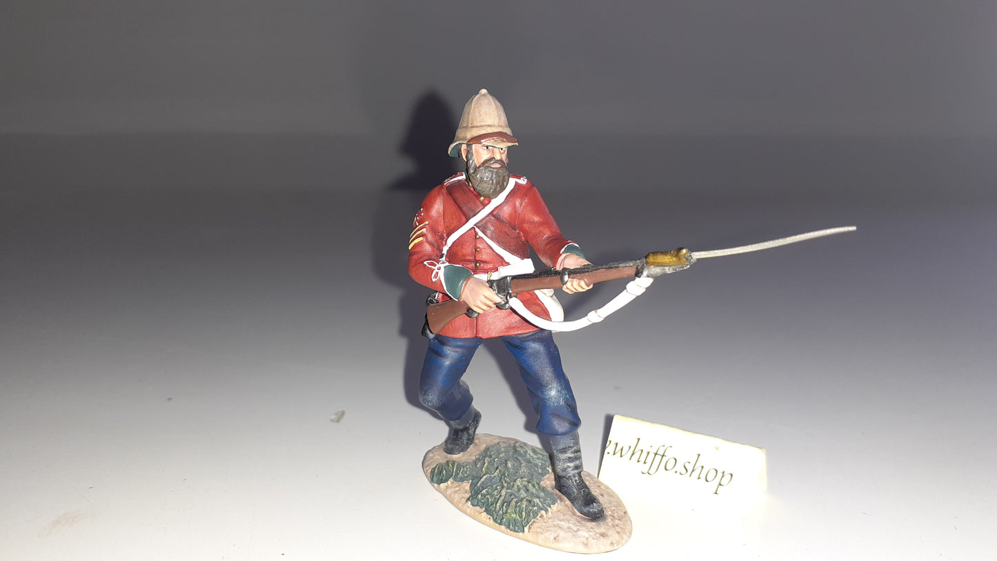 Britains 20174 Zulu wars 24th Foot Colour sgt Bourne 1:32 2014 boxed B1040