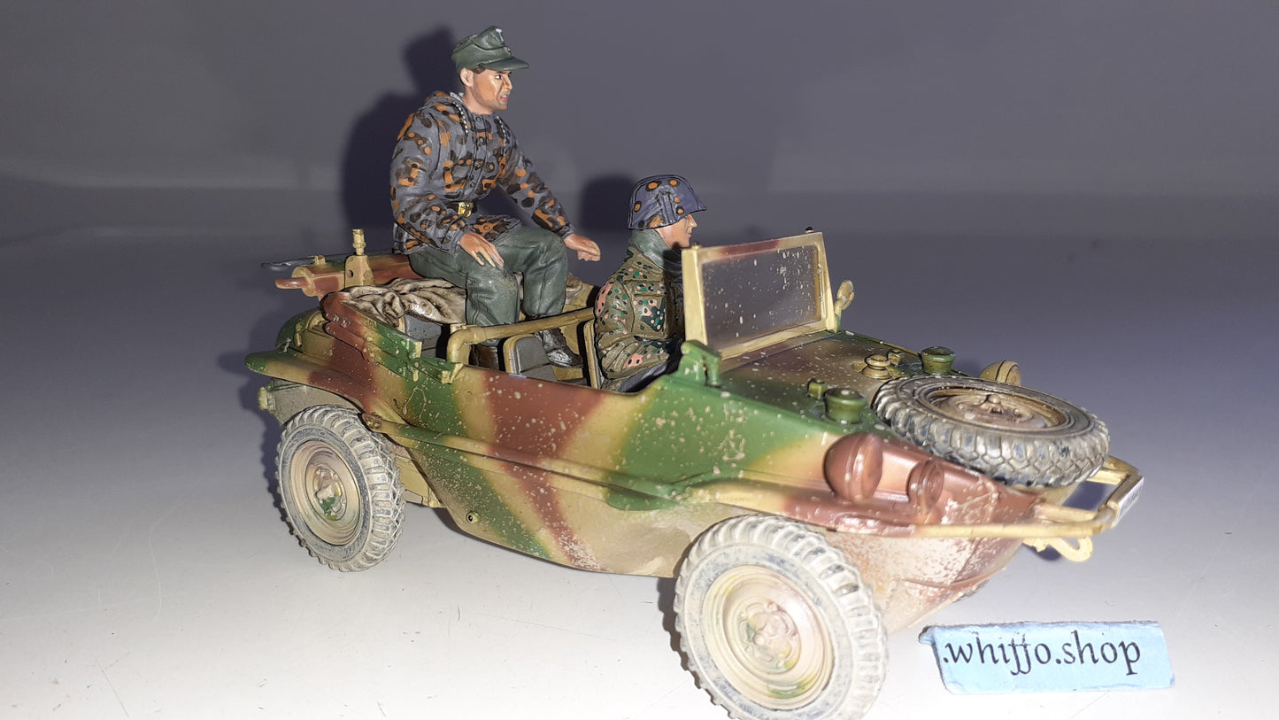 Britains 25051 Ww2 German Type 166 Schwimmwagen 12th S Division Crew S647