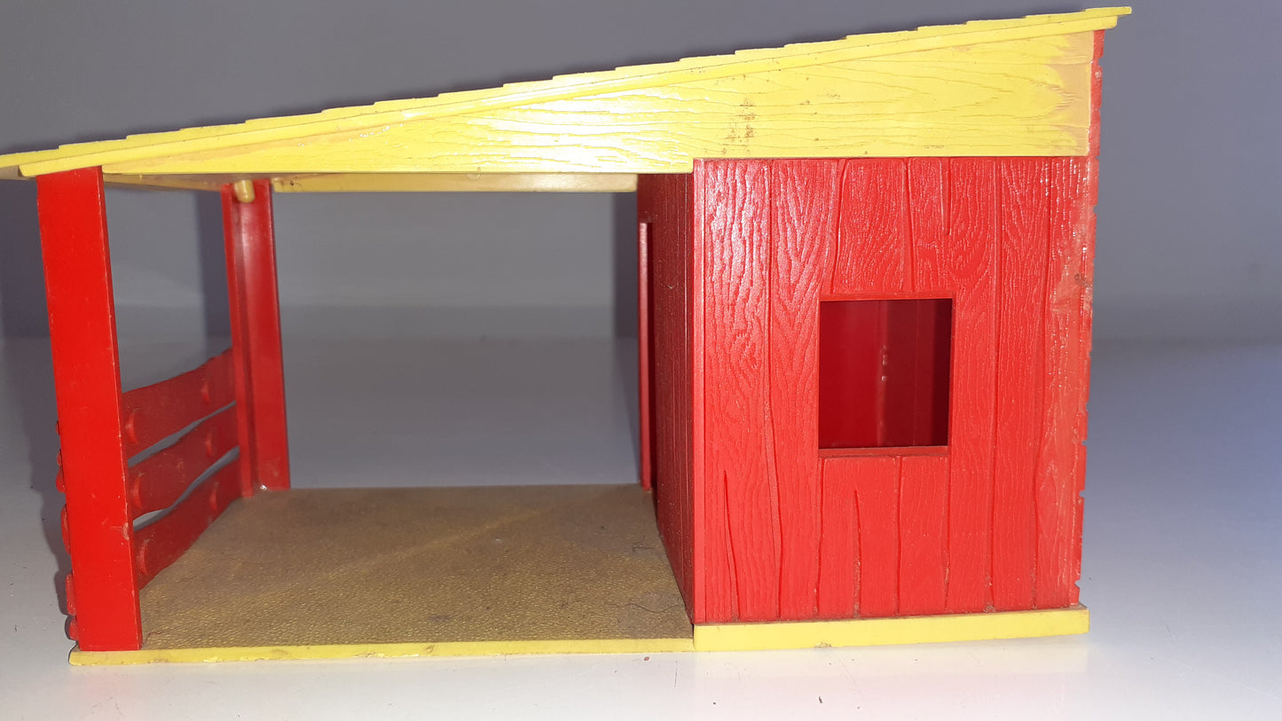 Timpo acw Wild West Building 1970s Plastic Missing Parts 1:32