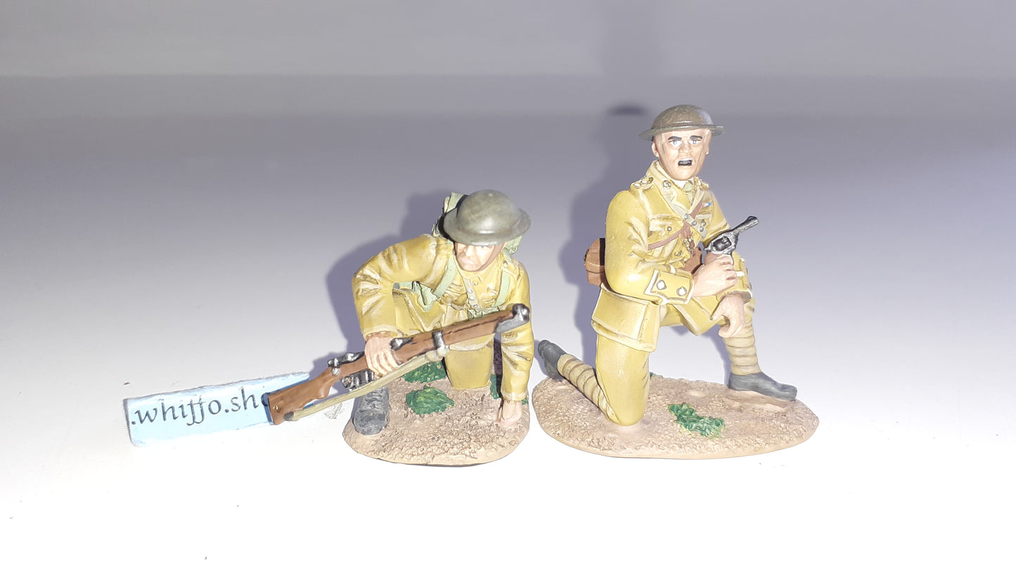 Britains ww1 23073 2014 British Infantry Move Up 1916 metal boxd S521