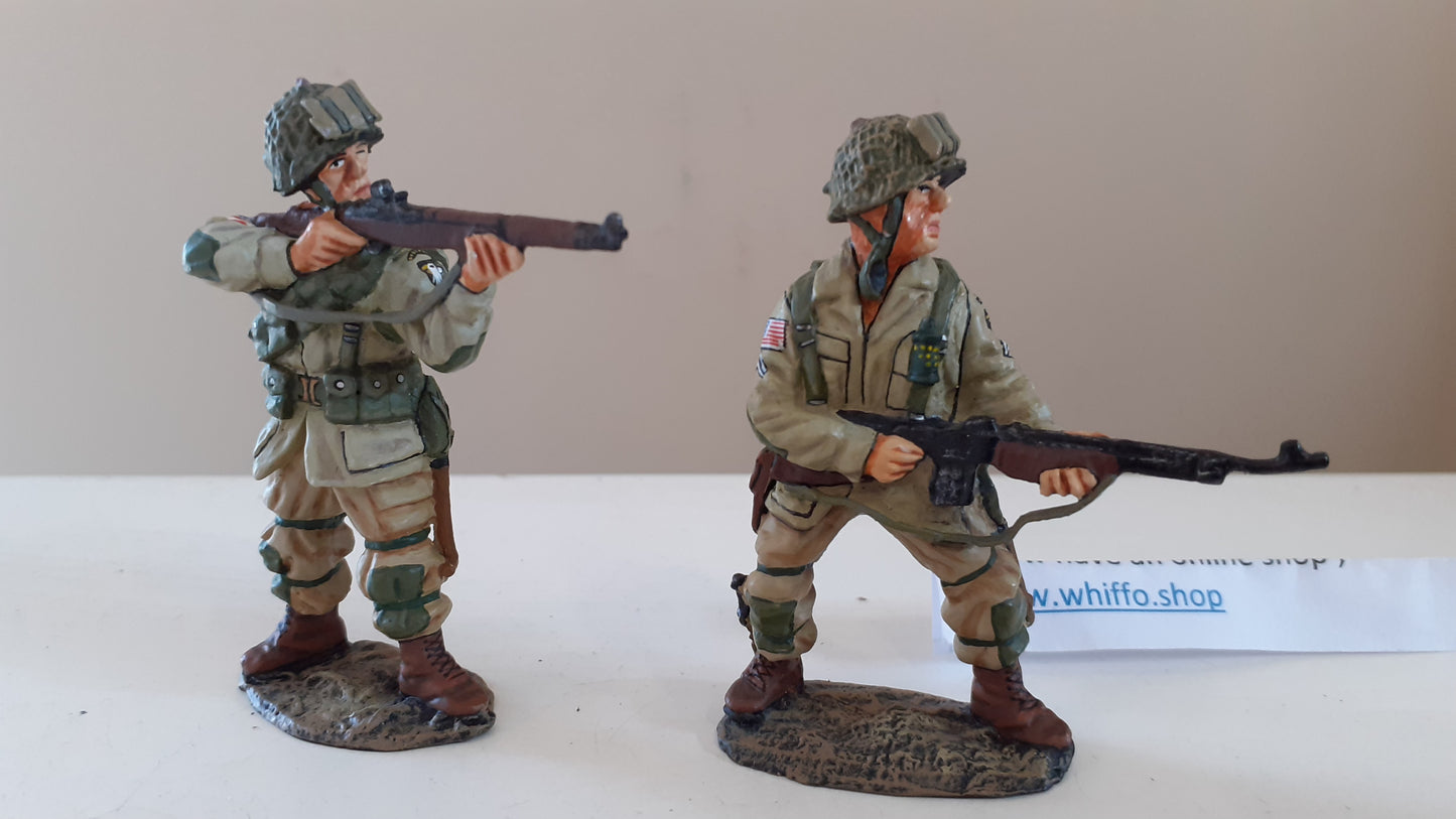 King and country ww2 Us 101st Airborne Paratroopers boxed Dd26 Dd026 Wb