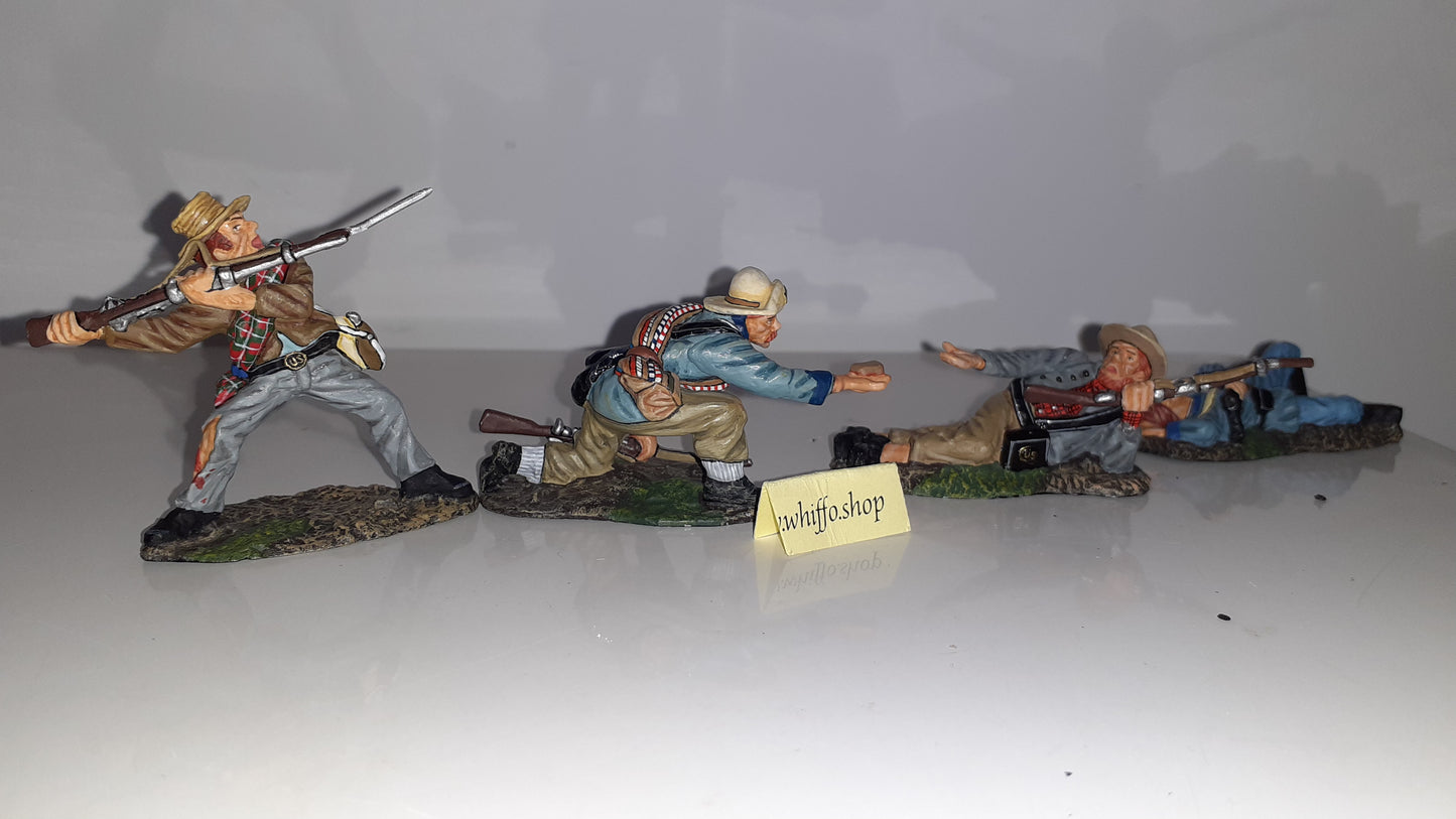 king and country Acw Confederate Defenders Acw08 1:30 metal boxed Wdb
