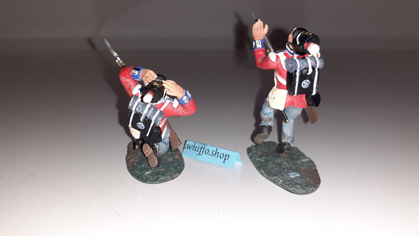 Britains 17299 2001 British Casualties Waterloo Napoleonic 1:32 metal boxd S8b for sale