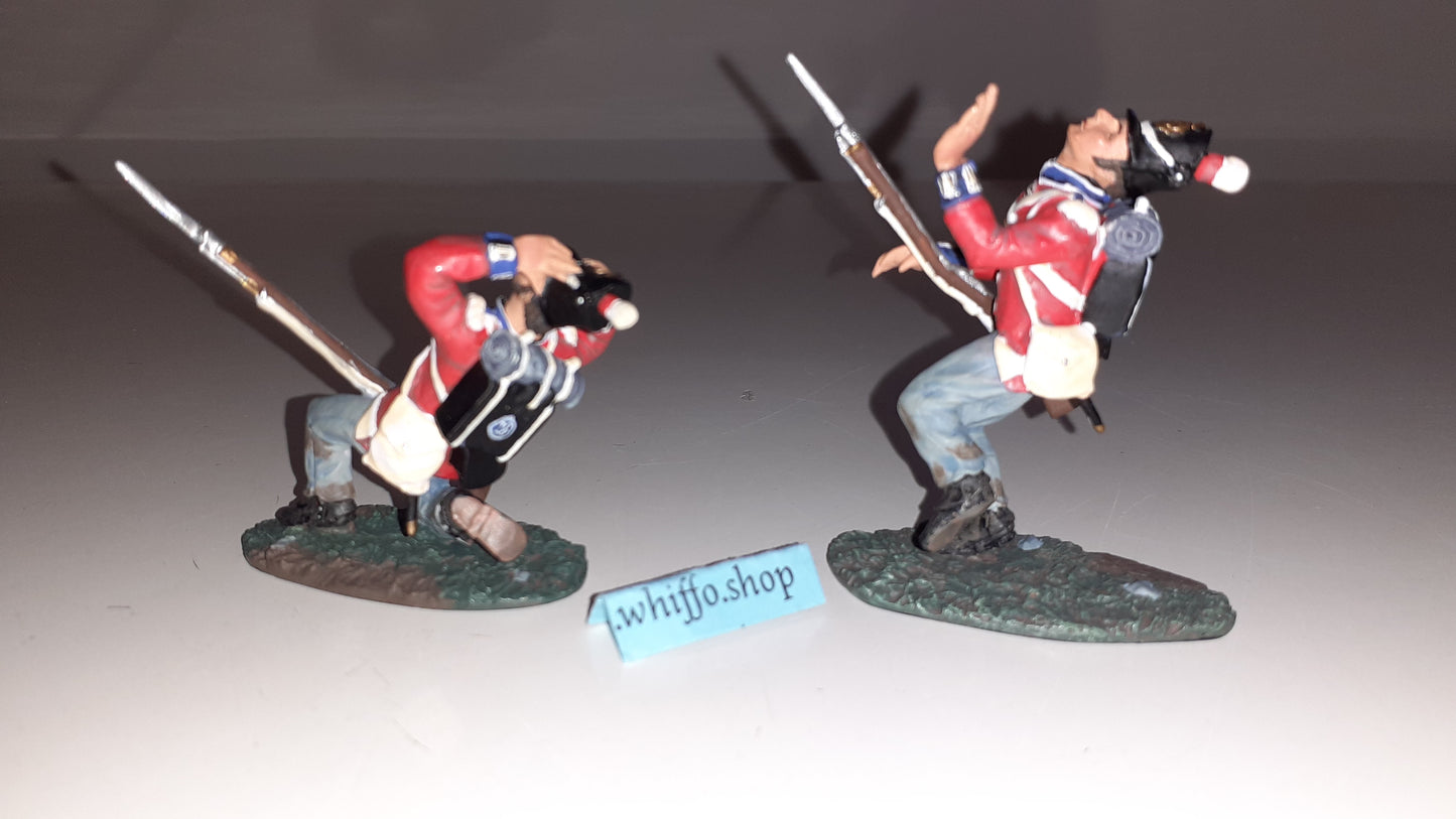 Britains 17299 2001 British Casualties Waterloo Napoleonic 1:32 metal boxd S8b for sale