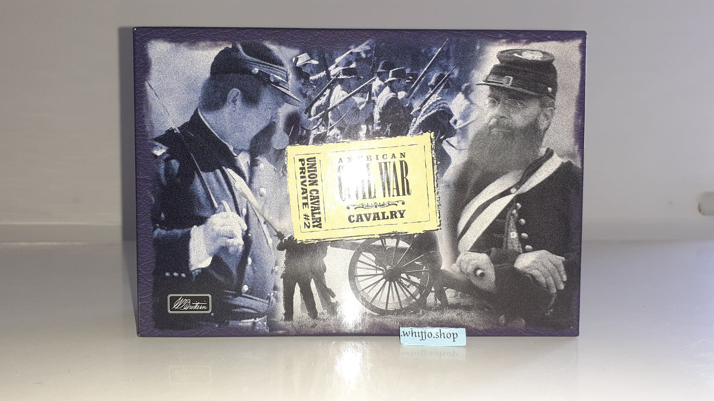 BRITAINS 17397 Acw Union Cavalry Pistol Wild West Boxed 2002 Metal 1:32 S614
