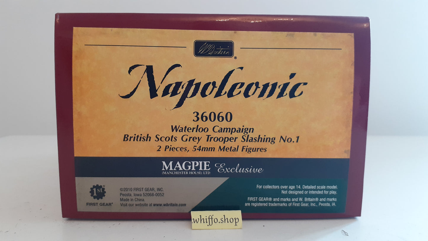 Britains 36060 Napoleonic Scots Grey only 300 made waterloo 2010 1:32 wdb45