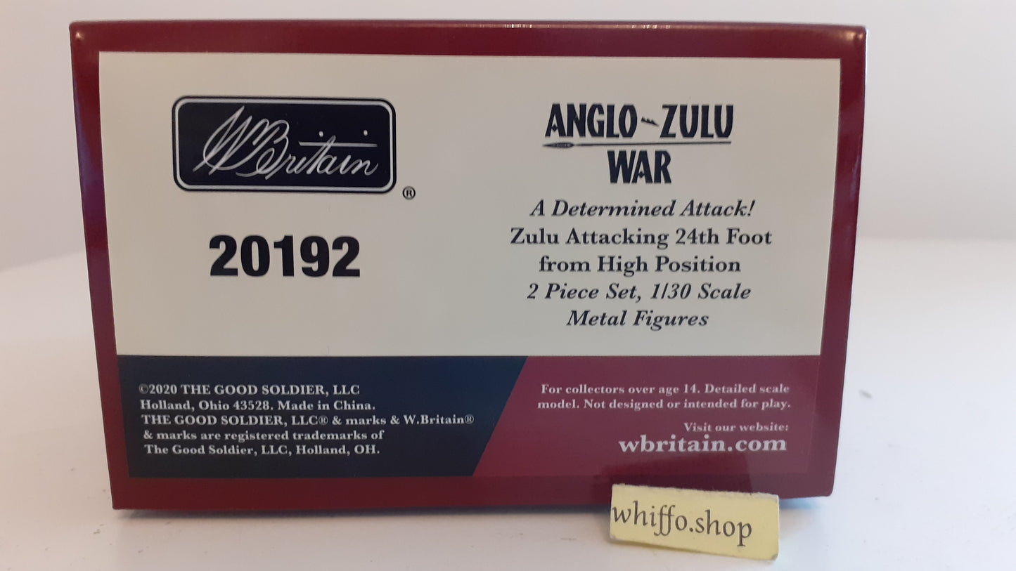 Britains 20192 24th foot Zulu War 2020 determined attack s564