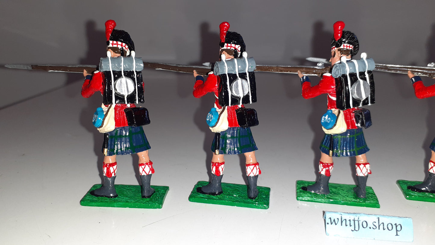Little Legion Napoleonic Waterloo 42nd Black Watch Highlanders Wb9 Box 1:32 S645