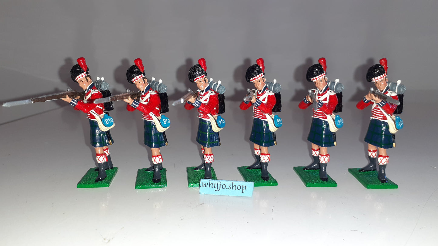 Little Legion Napoleonic Waterloo 42nd Black Watch Highlanders Wb9 Box 1:32 S645