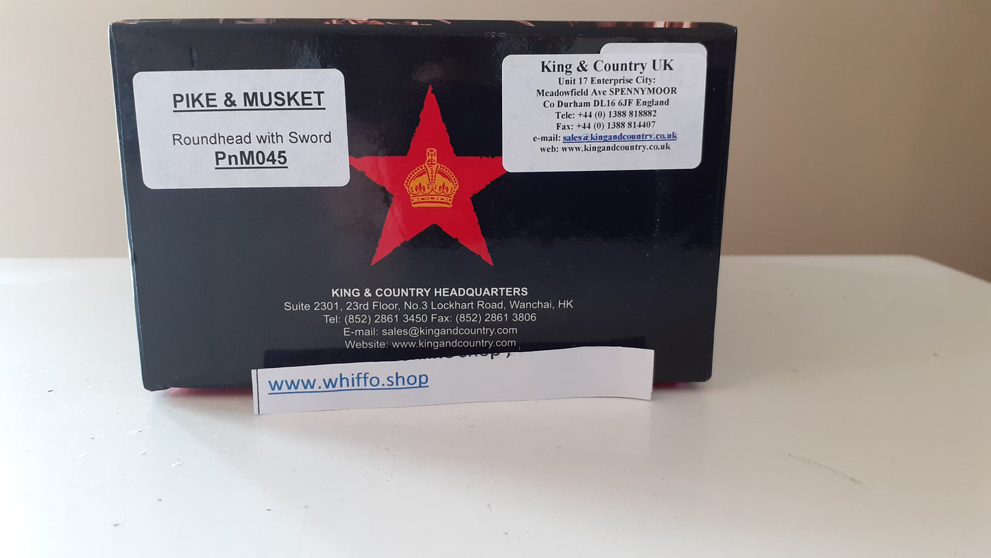 King and country Ecw Pnm04 Roundhead Cavalry Cavalier boxed 1:30 Wdb