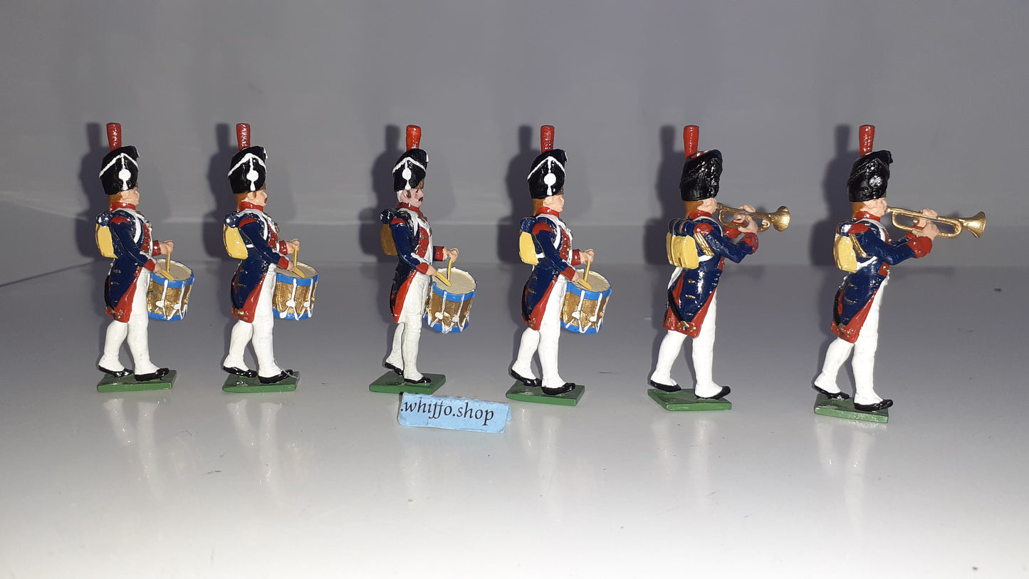 Tradition Of London Napoleonic French Band Britains Compatible 1:32 S720