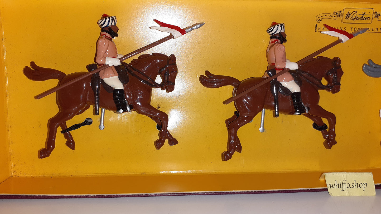 Britains 8846 1st Central Lancers India cavalry 1990s In Plain Box S7