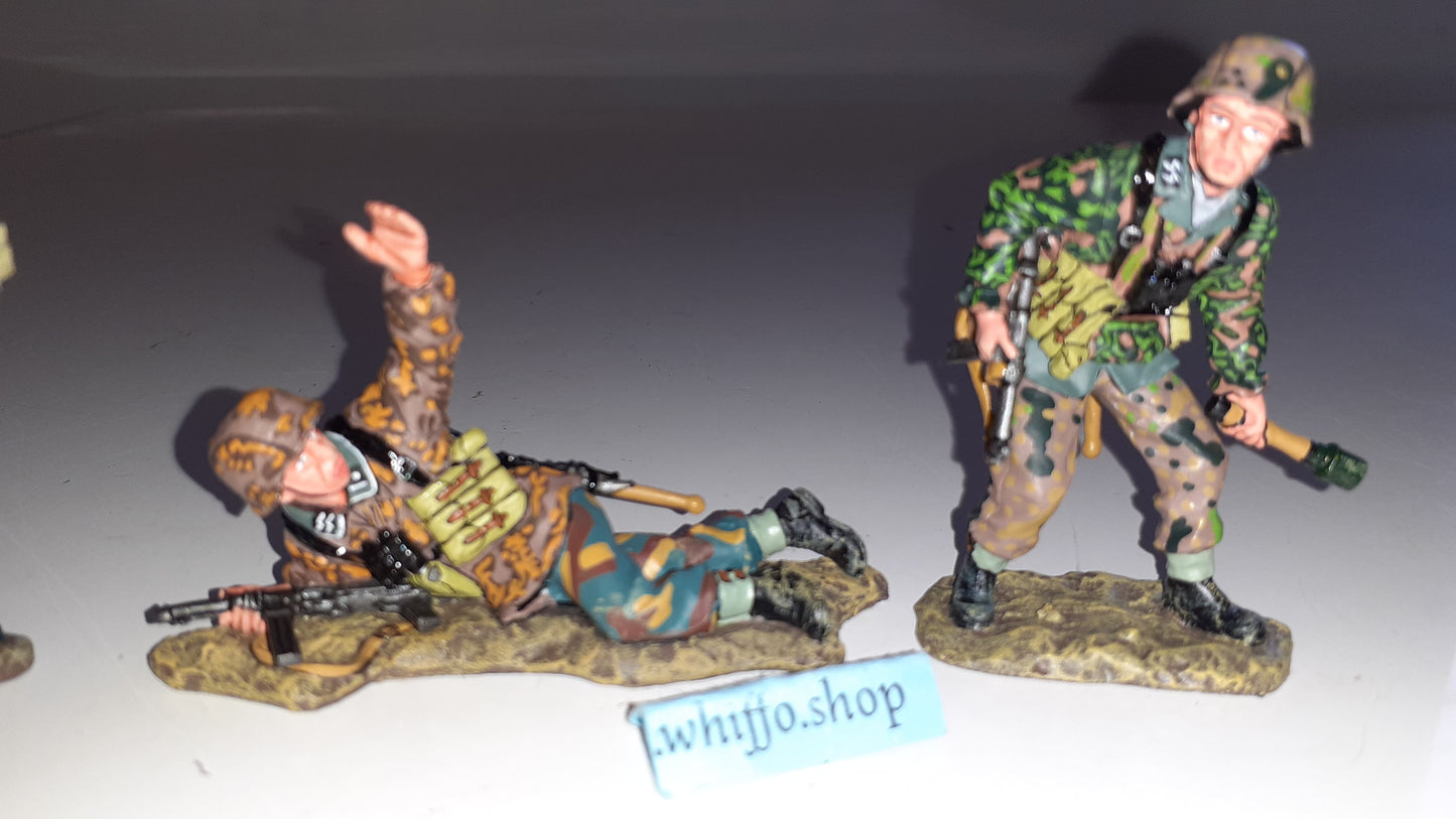 king and country wss60 ww2 German 1944 Tank Ambush 2003 1:30 metal Wdb97